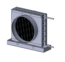 Kylbatt. 1,15 kW Temo 400S i gruppen Ventilationsaggregat / Tillbehr / REC Temovex   hos Alig Ventilation AB (123430)