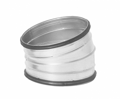 Bj 15/100 mm i gruppen Kanalsystem plt (spiro)  / Ventilationsbj / Bjar 15 grader hos Ventilationsbutiken (021101)