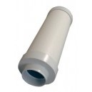 Ljuddmpare 50mm plastrr i gruppen Kanalsystem 50mm plast / vrigt  hos Ventilationsbutiken (036152)