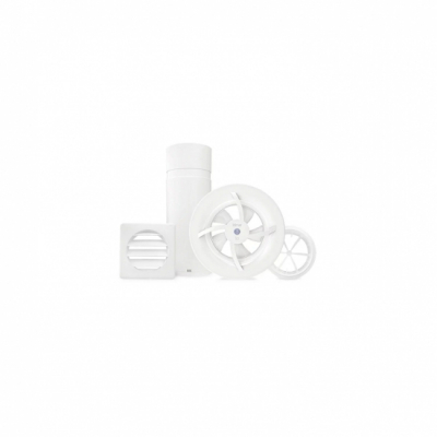 Badrumsflkt Klimat K7 Paket i gruppen Ventilationsflktar / Badrumsflktar / Klimatfabriken Badrumsflktar  hos Ventilationsbutiken (114222)