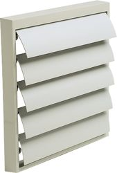 Jalusislutare VK 10 (100 mm) i gruppen Takhuvar och Galler  / Galler och kpor  / Jalusislutare / Jalusislutare rektangulr  hos Ventilationsbutiken (119310)
