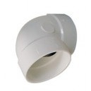 Bj 90grad 50 mm, kort-TG 0418/01 i gruppen Kanalsystem 50mm plast / Detaljer  hos Ventilationsbutiken (220160)