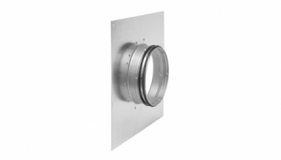 Anslutningsplt m. 125 mm stos i gruppen Kanalsystem plt (spiro)  / vriga detaljer / anslutningsplt hos Ventilationsbutiken (221952)