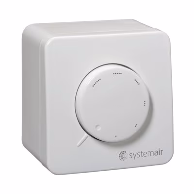 Potentiometer MTP 10 stegl�s i gruppen Ventilationsfl�ktar / Kanalfl�ktar / Tillbeh�r Systemair kanalfl�ktar hos Ventilationsbutiken (446105)
