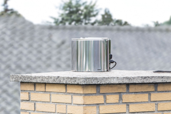 Draftbooster r�kgasfl�kt Rostfri